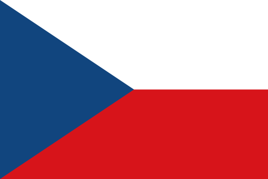Czech Republic Flagge