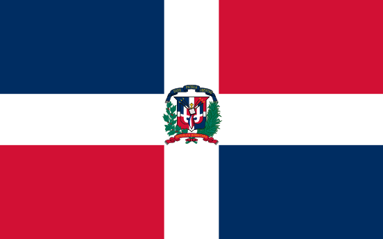 Dominican Republic Flagge