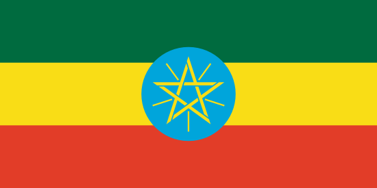 Ethiopia Flagge