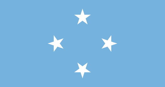 Micronesia Flagge