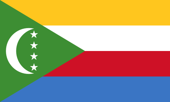 Comoros Flagge