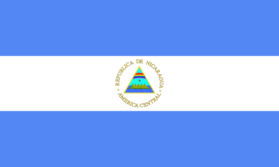 Nicaragua Flagge