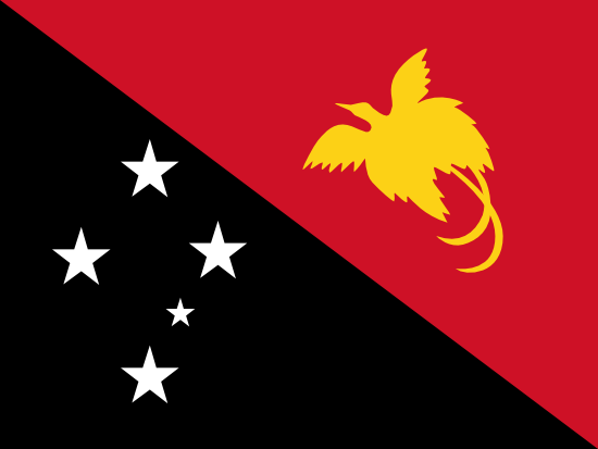 Papua New Guinea Flagge
