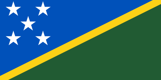 Solomon Islands Flagge