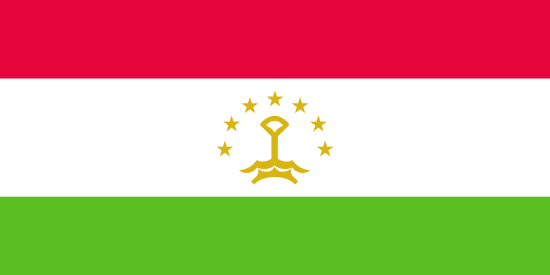 Tajikistan Flagge