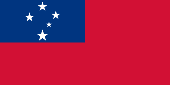 Samoa Flagge