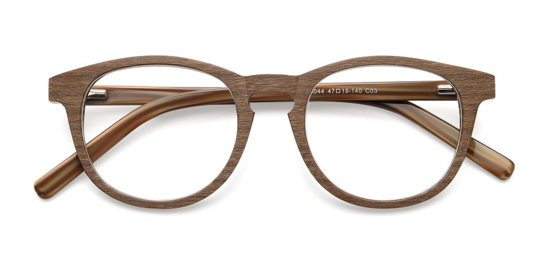 Brown Wooden Wayfarer