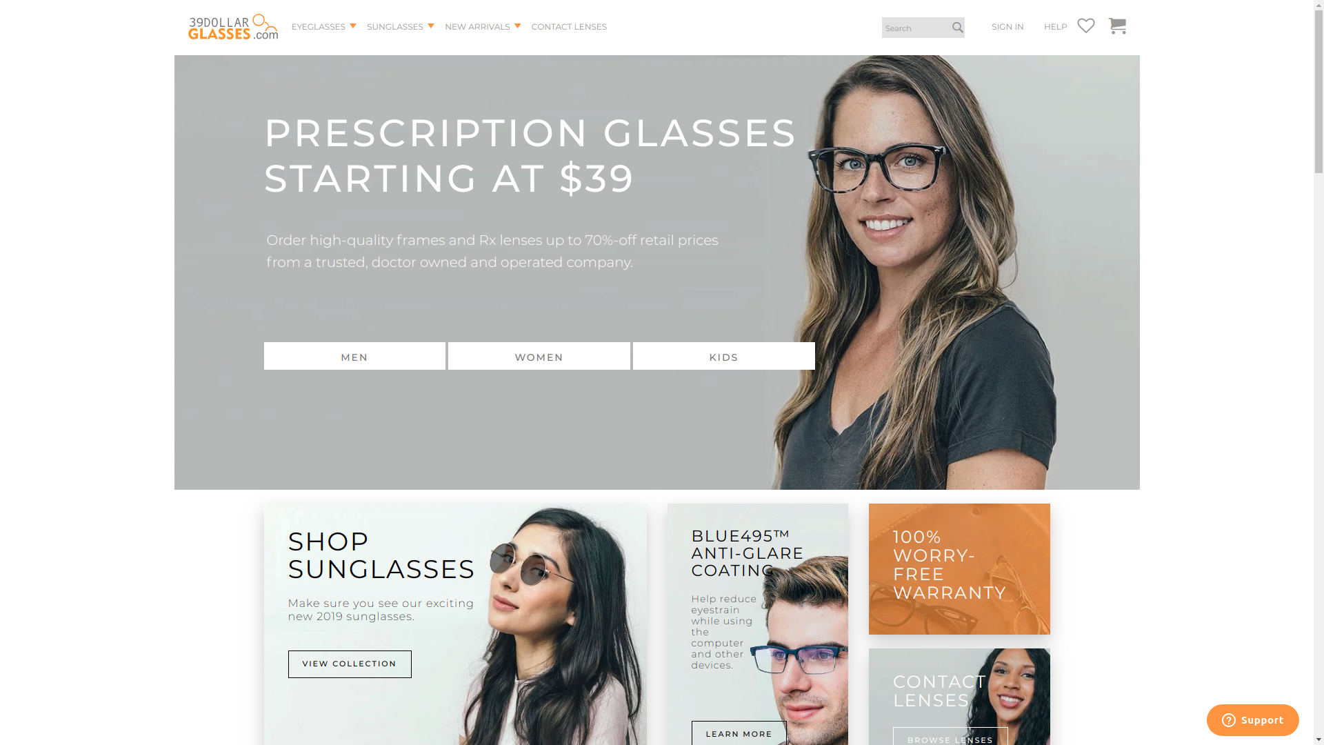 39 dollar glasses on sale promo code 2016