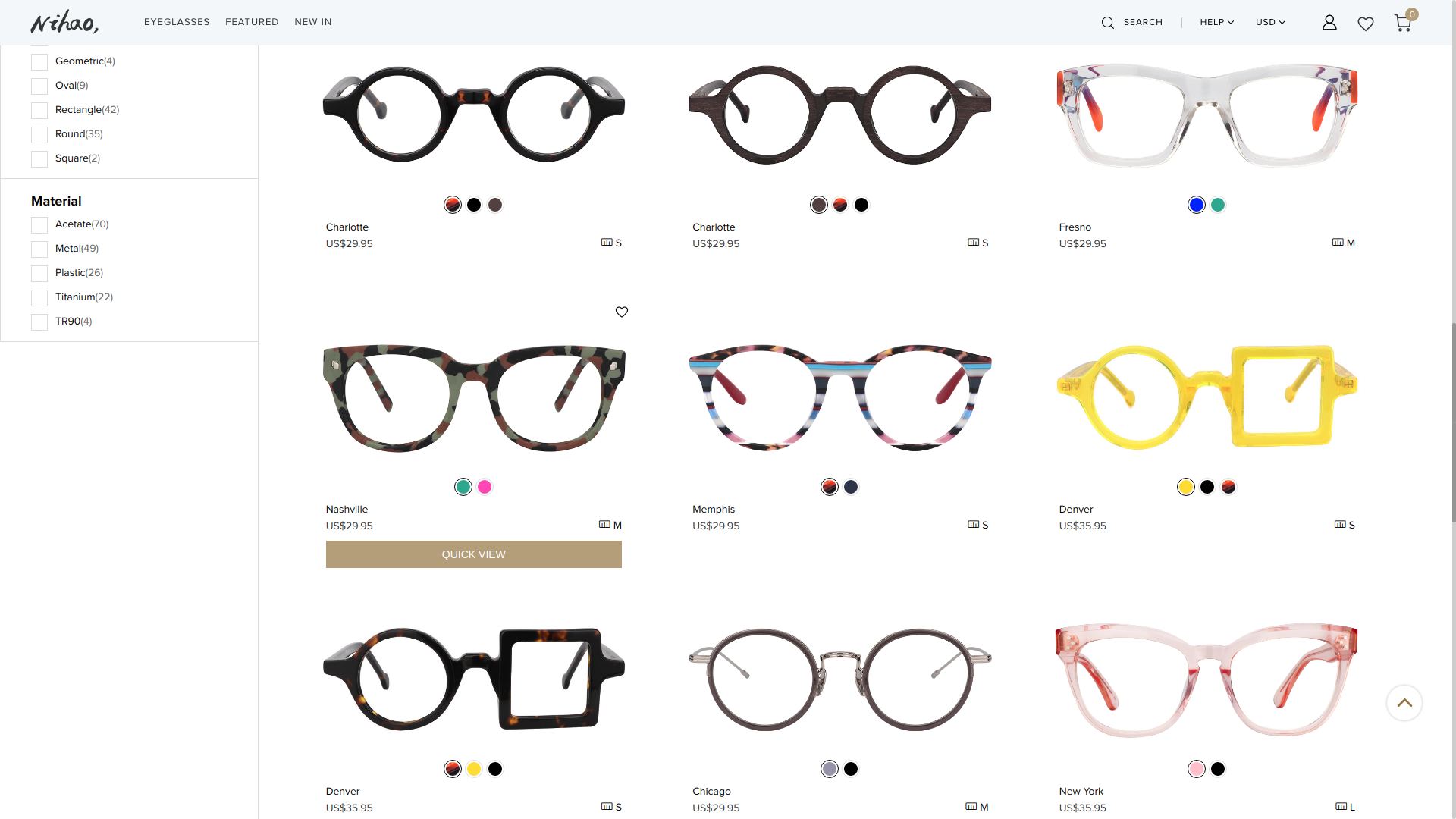 Nihao glasses deals
